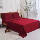 A Adios Premium 4-Piece Hotel Luxury Microfiber Bed Sheet Set – Ultra Soft, Deep Pocket